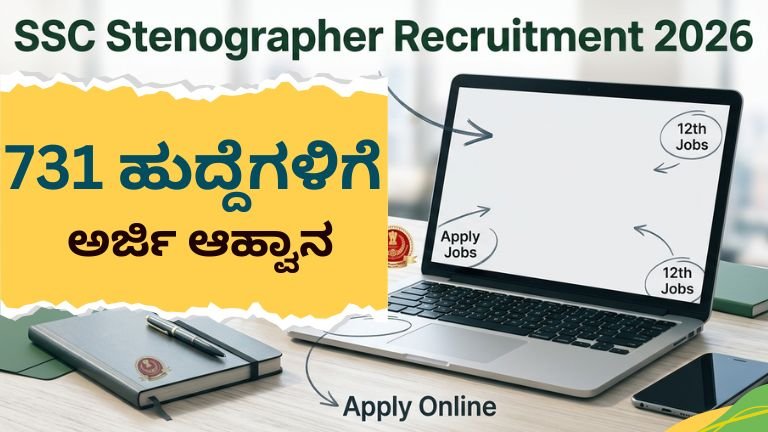 SSC Stenographer Recruitment 2026